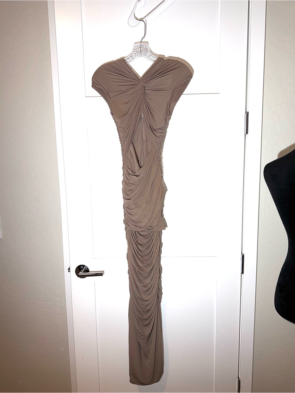 Ronny Kobo Nasha Ruched Midi Dress